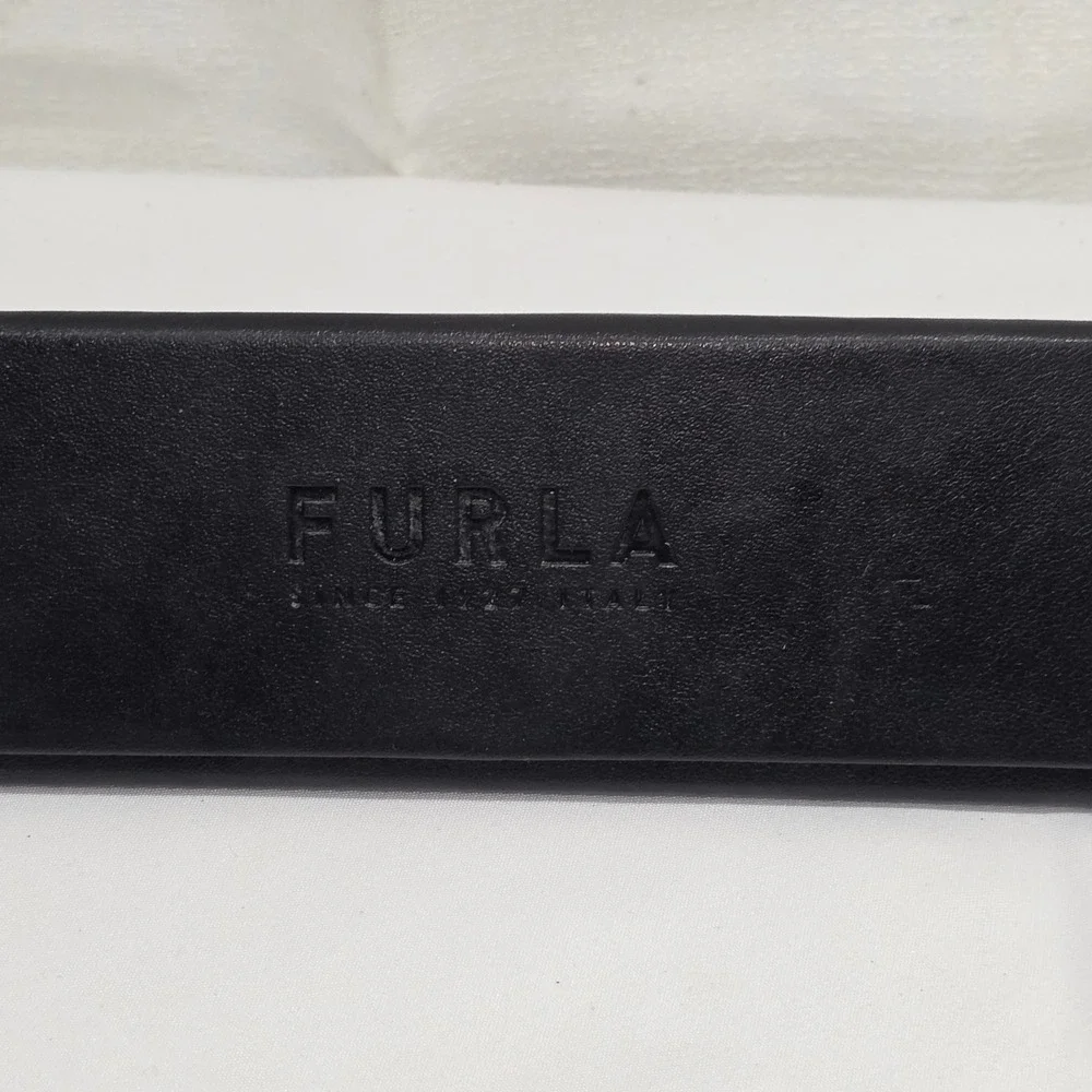 Furla VFU433K Cat Eye Eyeglasses Grey Tortoise Pink‎ Accents 721Y 135 with Case